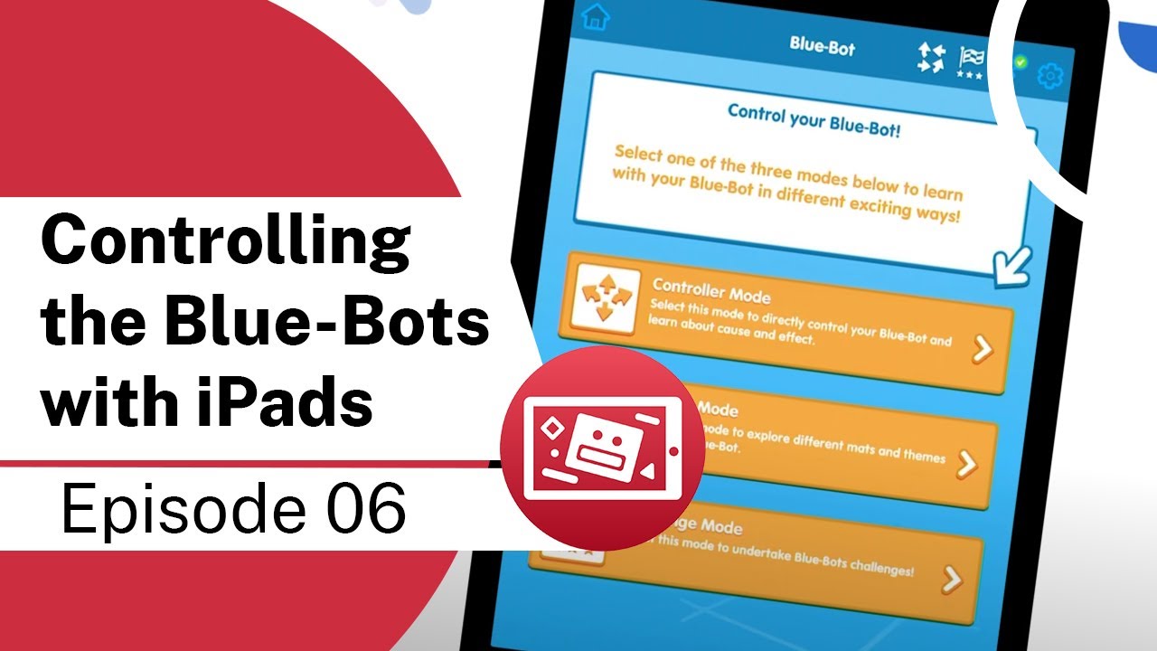 Tablet Robotics: controlling the Blue-Bots with iPads