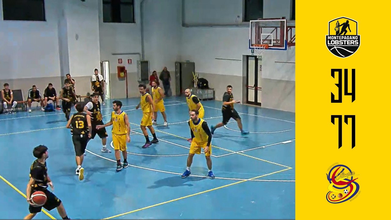Montepagano Lobsters 34-77 Olimpia Mosciano | HIGHLIGHTS ENDAS Abruzzo | Week 1