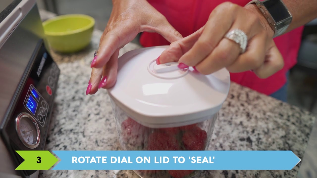 How to Vacuum Seal Avid Armor Canisters using the USV20 Chamber Vacuum Sealer