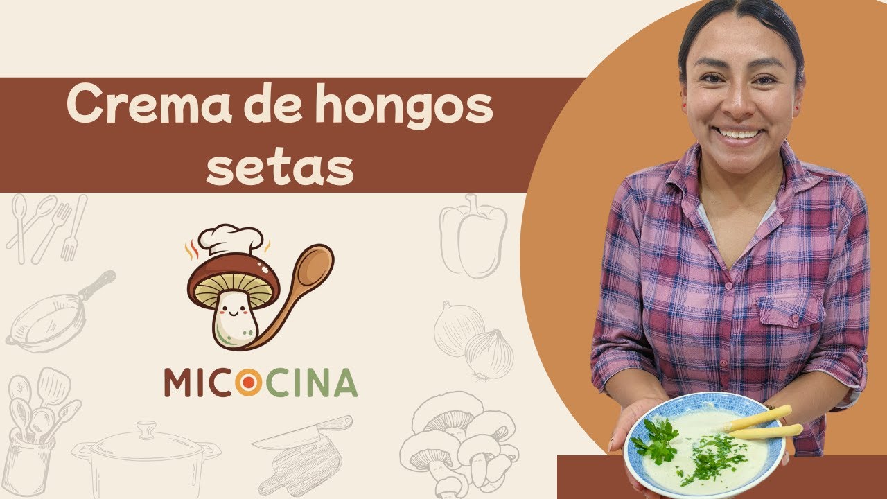 Crema de Hongos Setas: sencilla, cremosa y deliciosa #micocina #cocina #receta #comida