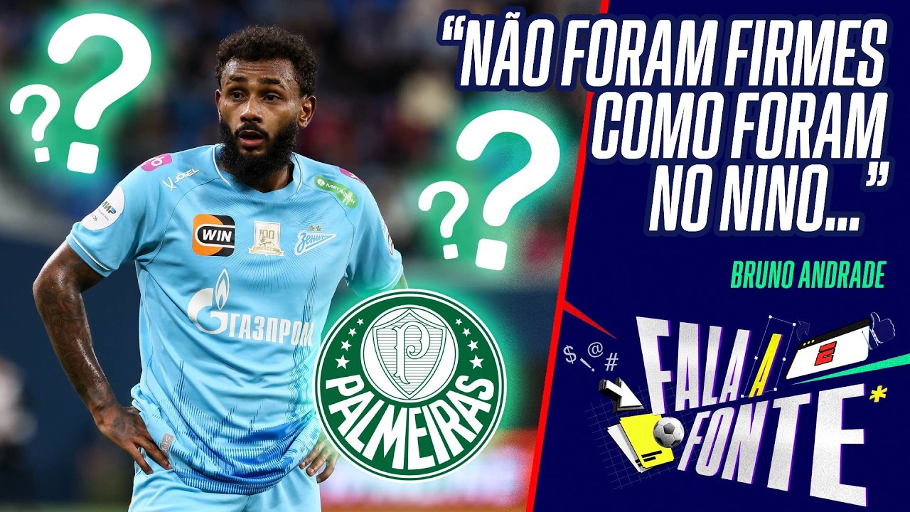 PALMEIRAS SEGUE INTERESSADO EM WENDEL, DO ZENIT, MAS CONTA COM CONCORRÊNCIA DO MERCADO EUROPEU!