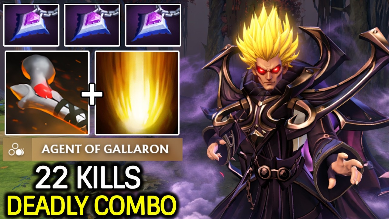 Invoker Deadly Combo – Rod of Atos + Sunstrike Ez Plays Dota 2