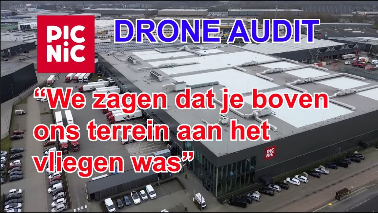 We zagen dat je boven ons terrein aan het vliegen was | Picnic Fulfilmentcentrum NL-FCA Atoomweg