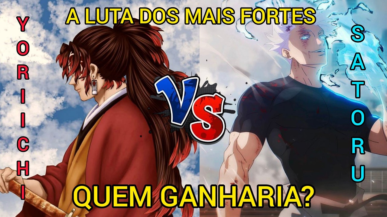 YORIICHI TSUGKUNI VS SATORU GOJO |QUEM VENCERIA EM UM COMBATE (KNY VS JJK) *final inesperado*