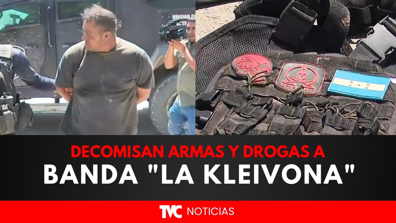 Decomisan armas y drogas a banda 