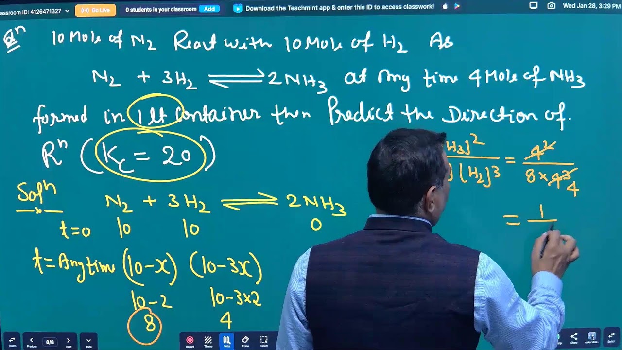 CHEMICAL EQUILIBRIUM  [ L - O7 ]
