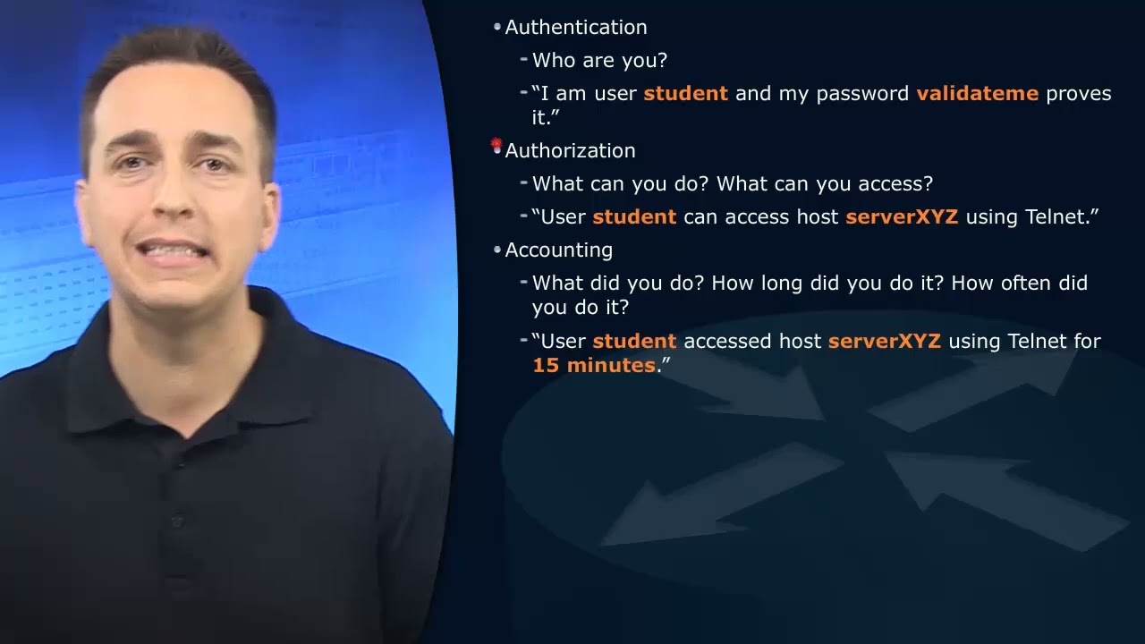 1    AAA Model  Network Security Architecture