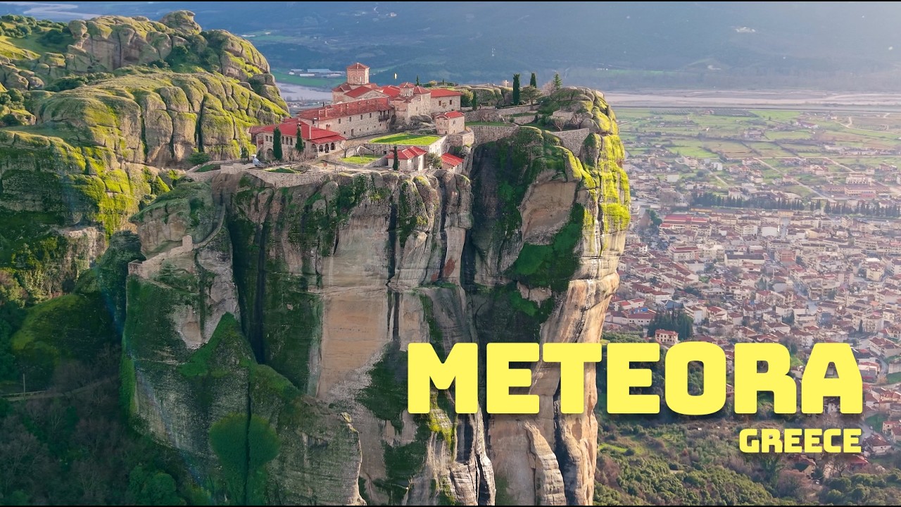 Метеора и шесть монастырей в Греции