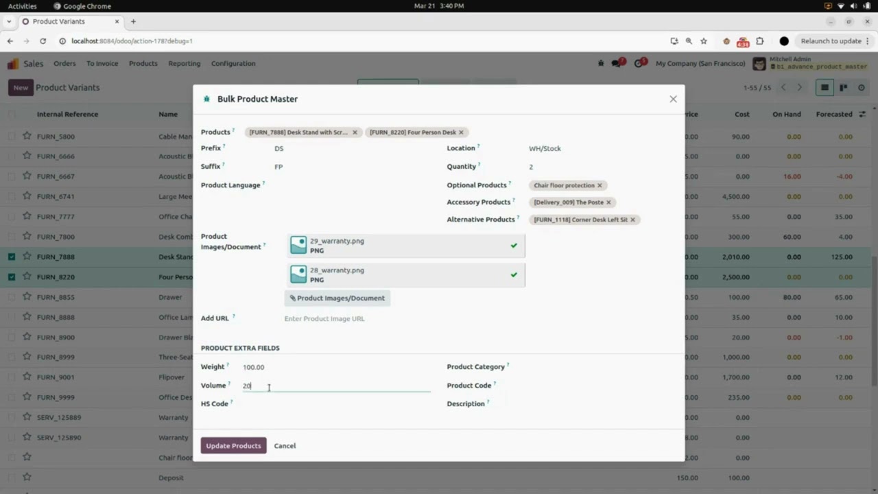 How to Manage Product Variants in Odoo | Advance Product Master | Product Variants Management