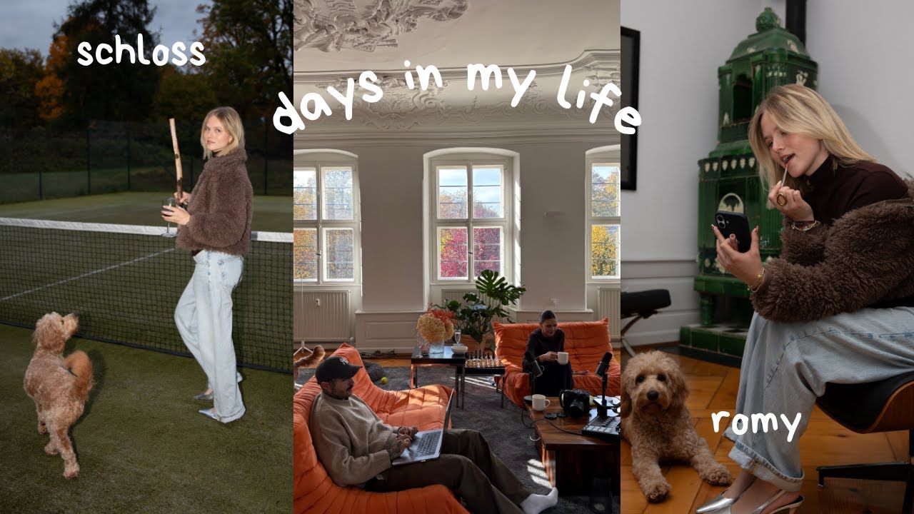 DAYS IN MY LIFE, make up routine, schloss & patenhund