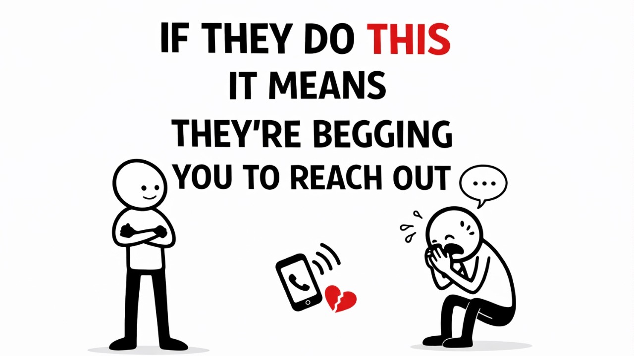If an Avoidant Does THIS, then it Means They’re begging for You to Reach Out