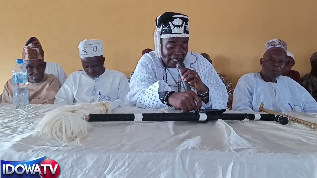Town Hall meeting with His Imperial Majesty Dagburewe of Idowa Kingdom on August 8, 2025. 