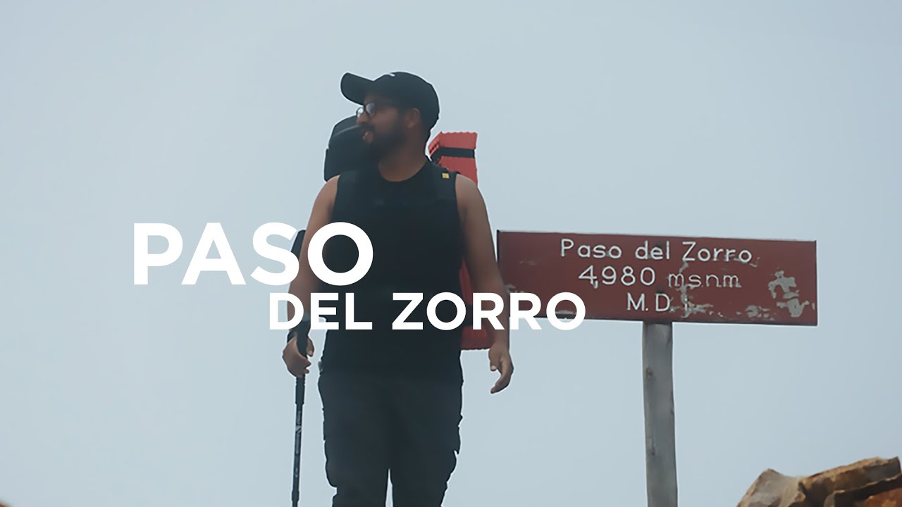 RUTA DE 4 LAGUNAS Y EL PASO DEL ZORRO - HUARAZ