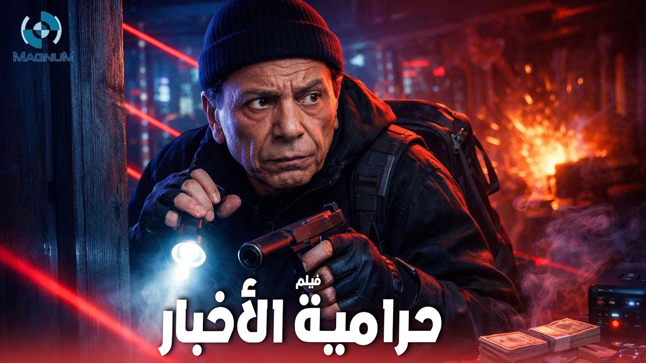 حصرياً فيلم الإثارة والتشويق حرامية الأخبار بطولة الزعيم عادل إمام 🔥🍿🎬