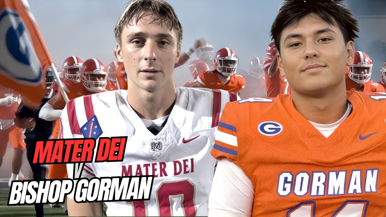 #8 Mater Dei против #2 Bishop Gorman | ШАНСЫ НА НАЦИОНАЛЬНЫЙ ТИТУЛ НА КОНКУРСЕ?! 🏆 Калифорния про...