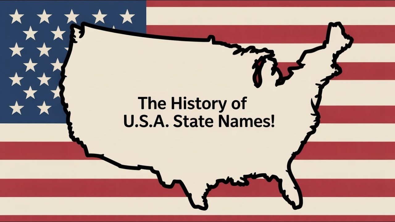 History of Words - The History of U.S.A. State Names
