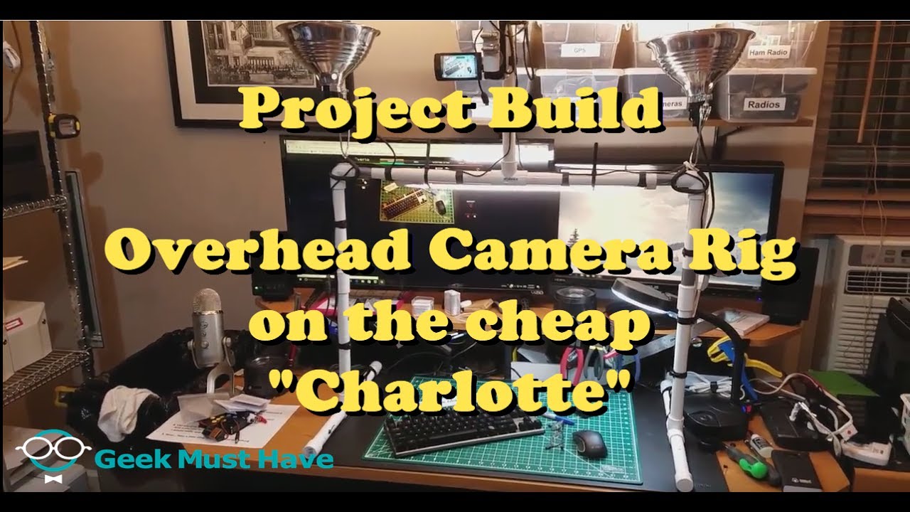 DIY PVC overhead camera rig on the cheap GMH-011