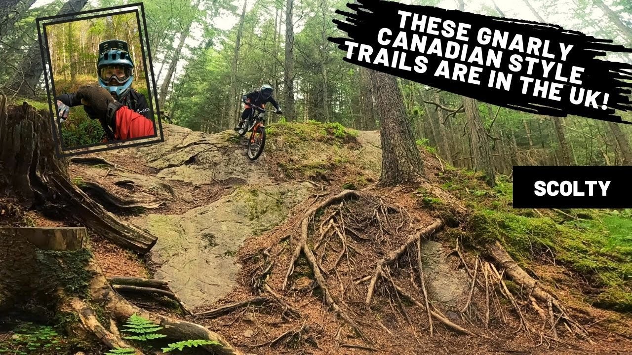 Scolty | Gnarly Squamish style MTB trails you won't believe are in the UK!