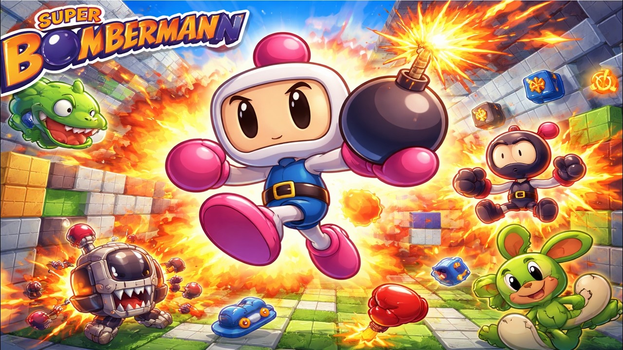 Super Bomberman  100% Hard e Nostalgia