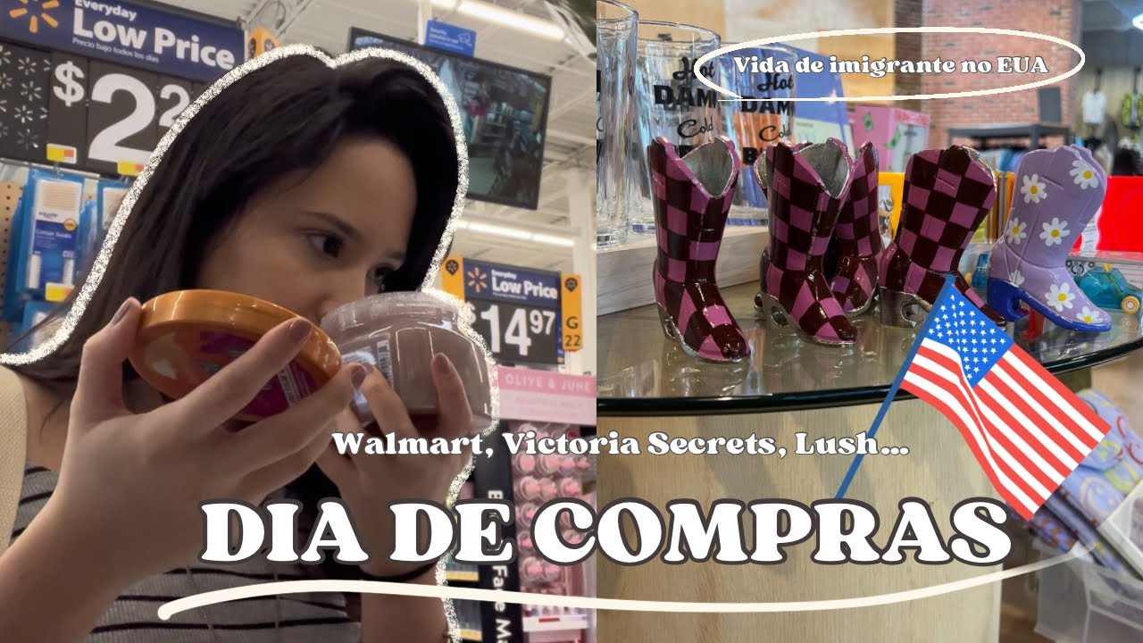 Compras no Estados Unidos 🇺🇸 | Au Pair life | Walmart, Victoria’s Secrets e muito mais!