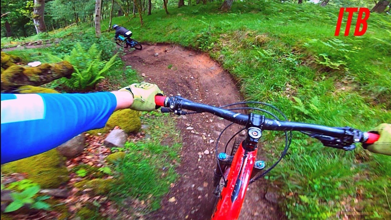 Riding Fast and Flowing MTB Trails - Birnam Hill - Dunkeld Scotland