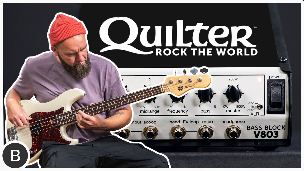 ЭТО ИДЕАЛЬНЫЙ БАСОВЫЙ УСИЛИТЕЛЬ? | Quilter Bass Block V803