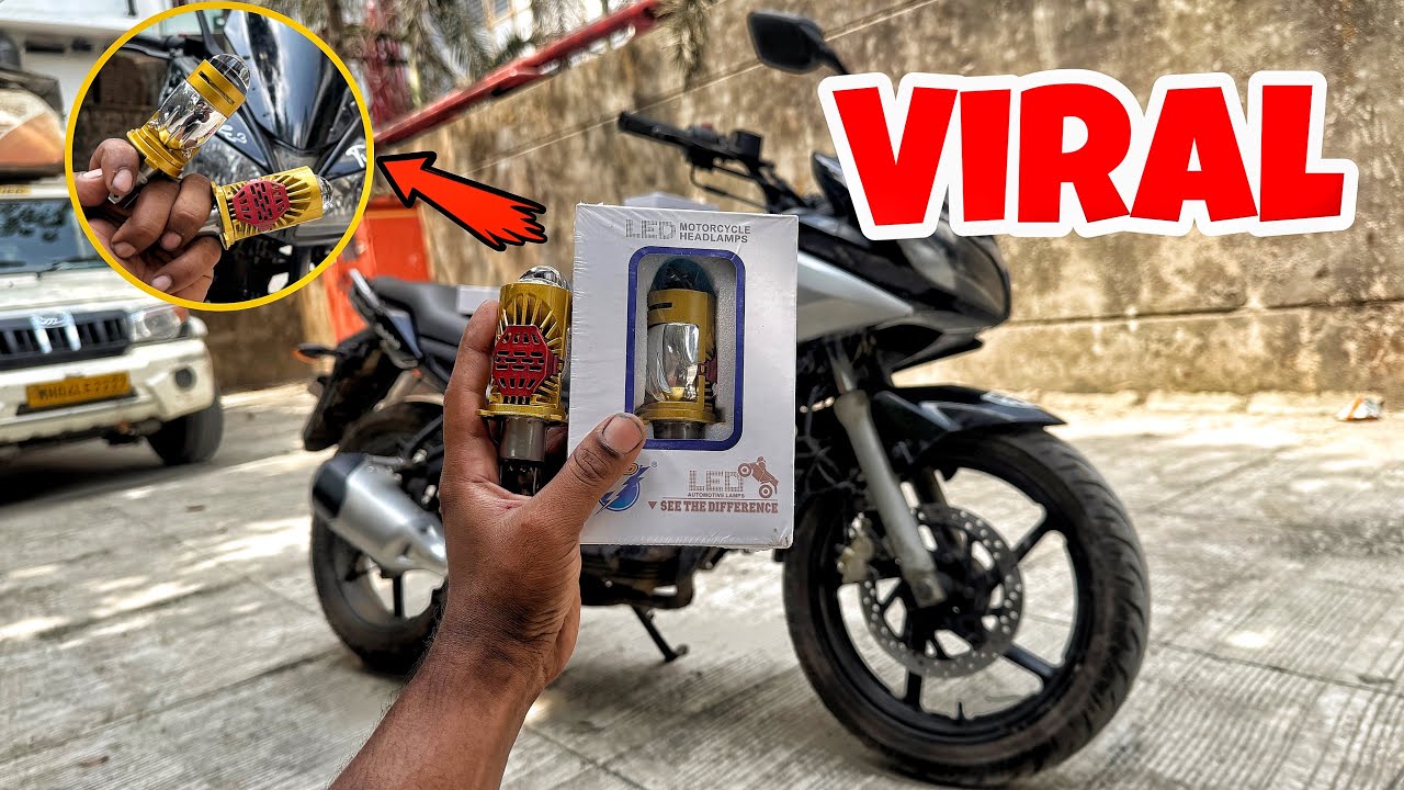 Testing The Most Viral Led- Dual Lens Projector Headlamp!!!