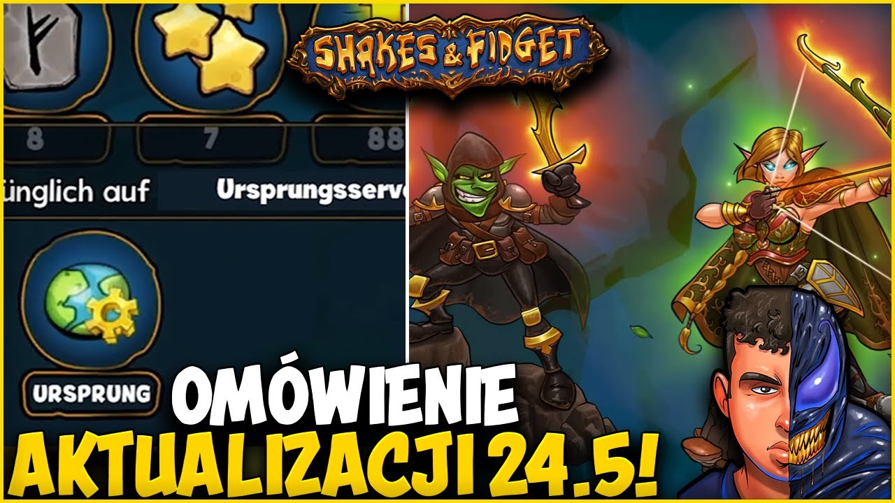 ⭐ OM&Oacute;WIENIE AKTUALIZACJI 24.5 (+AVATARY ZWYCIĘZC&Oacute;W Z EU16) ⭐ SHAKES & FIDGET ⭐ N3UTR4L ⭐