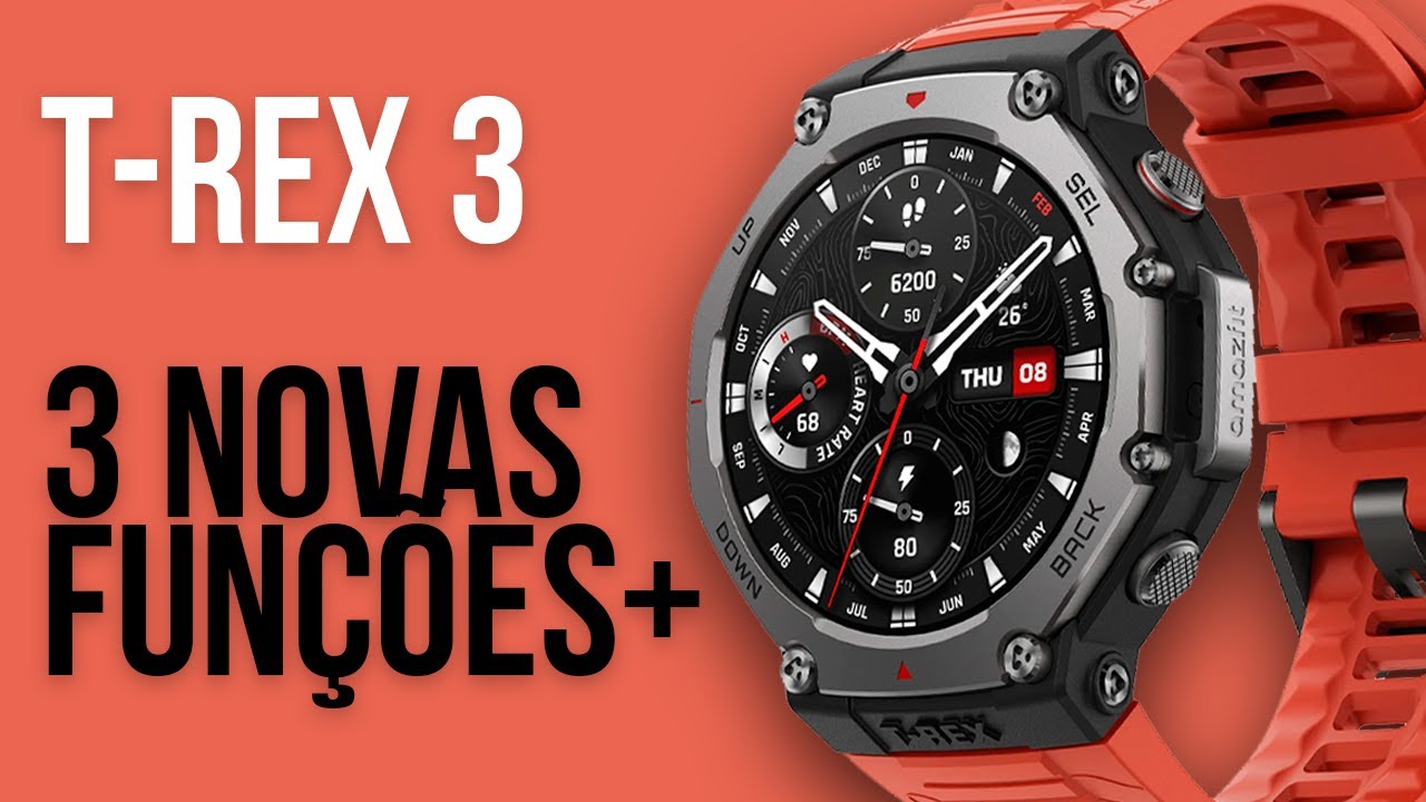 AMAZFIT T-REX 3 ATUALIZOU! - O Líder do Custo-Benefício em 2026?