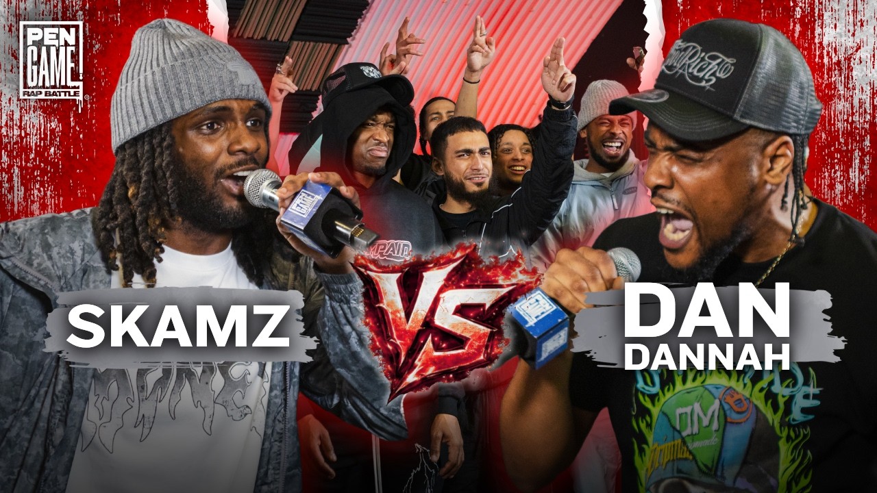SKAMZ VS DAN DANNAH | PenGame Rap Battle | 2026