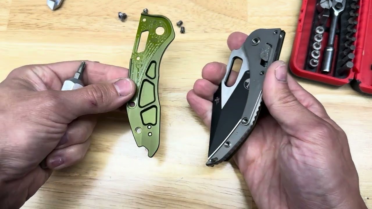 Разборка и размышления по поводу алюминиевых весов Microtech Stitch Ram-Lok