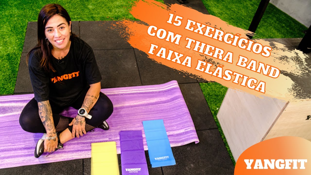 15 Exercícios com Thera Band | Treino com Elásticos