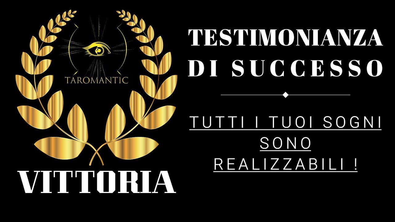 HO MANIFESTATO IL MIO SOGNO ! TESTIMONIANZA DI SUCCESSO⭐️