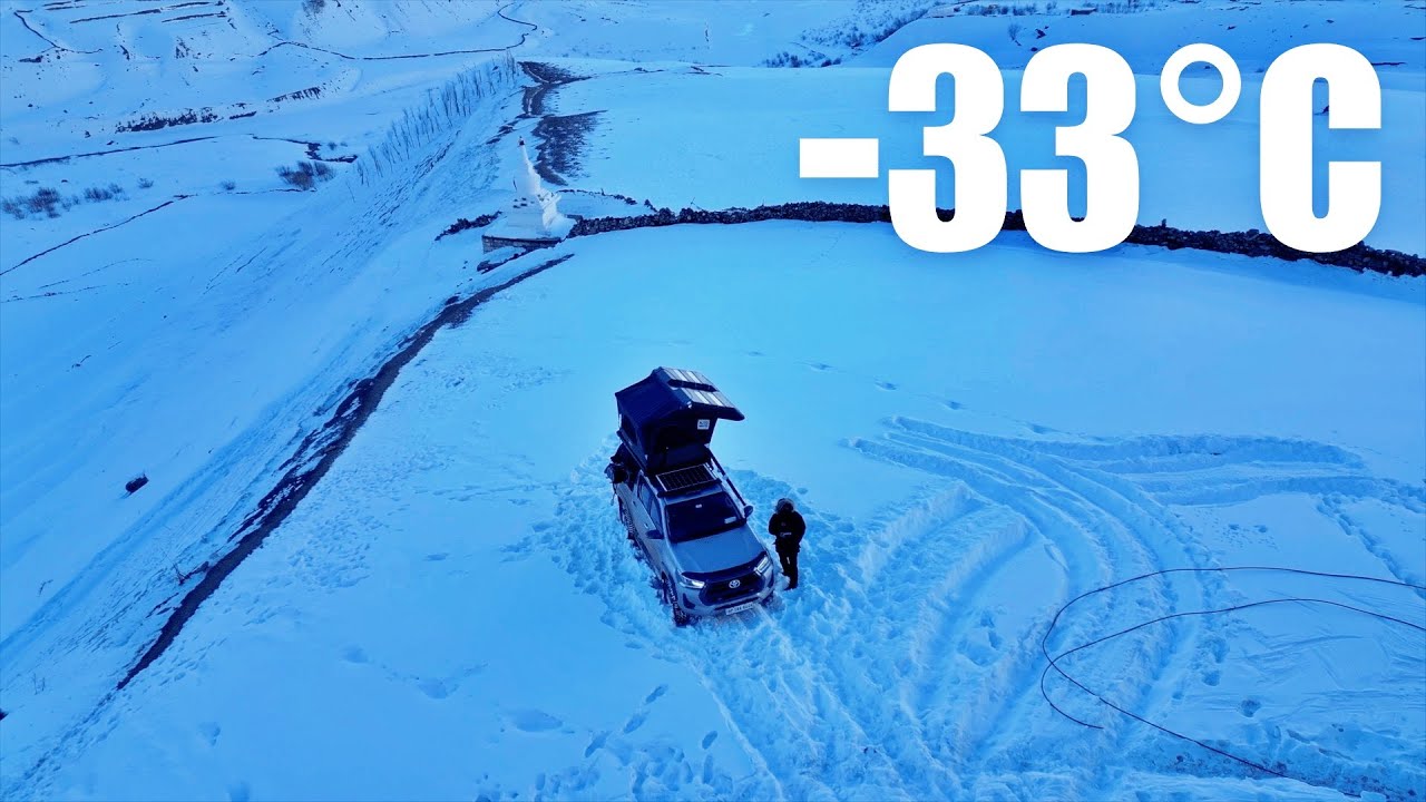 Most Epic Solo Camping Of My Life in -33°C Which Needed Recovery | DCV Expeditions