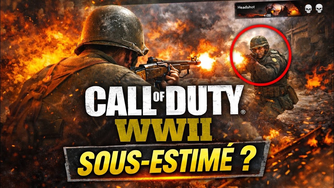 COD : WWII Le Call of Duty le PLUS SOUS-COTÉ en 2026..