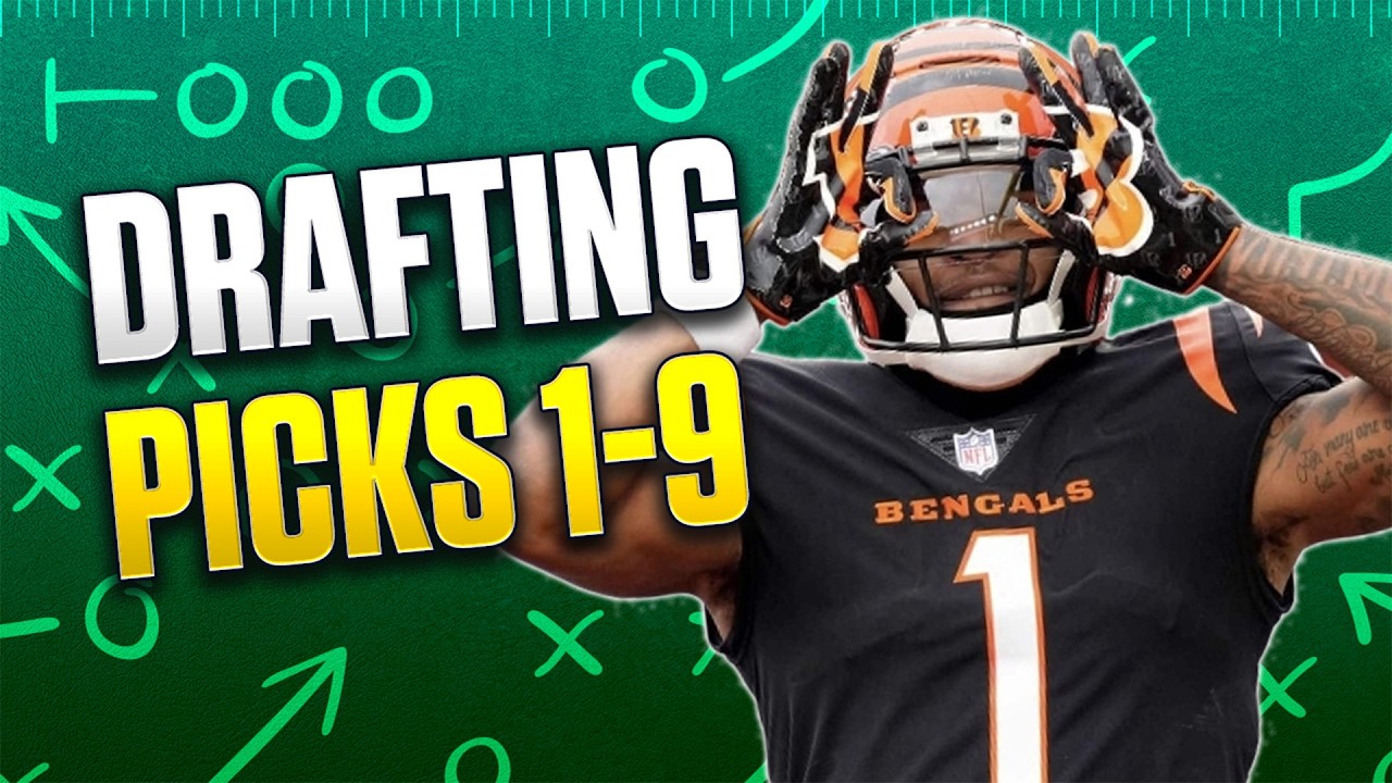 How to Draft From Picks 1 to 9: Dominate Your Fantasy Draft! | Fantasy Tips