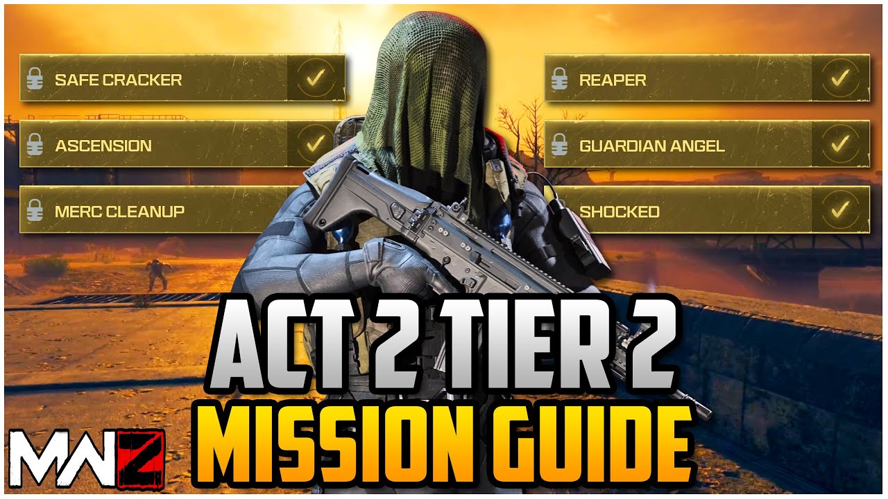 Act 2 Tier 2 Mission Guide For Modern Warfare Zombies (MWZ Tips & Tricks)