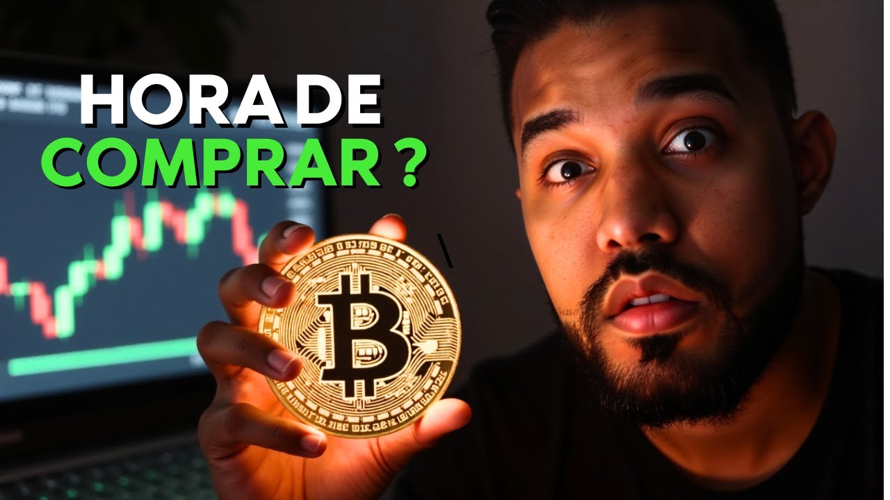 🚨 AT&Eacute; ONDE PODE CAIR O BITCOIN ? HORA DE COMPRAR ?