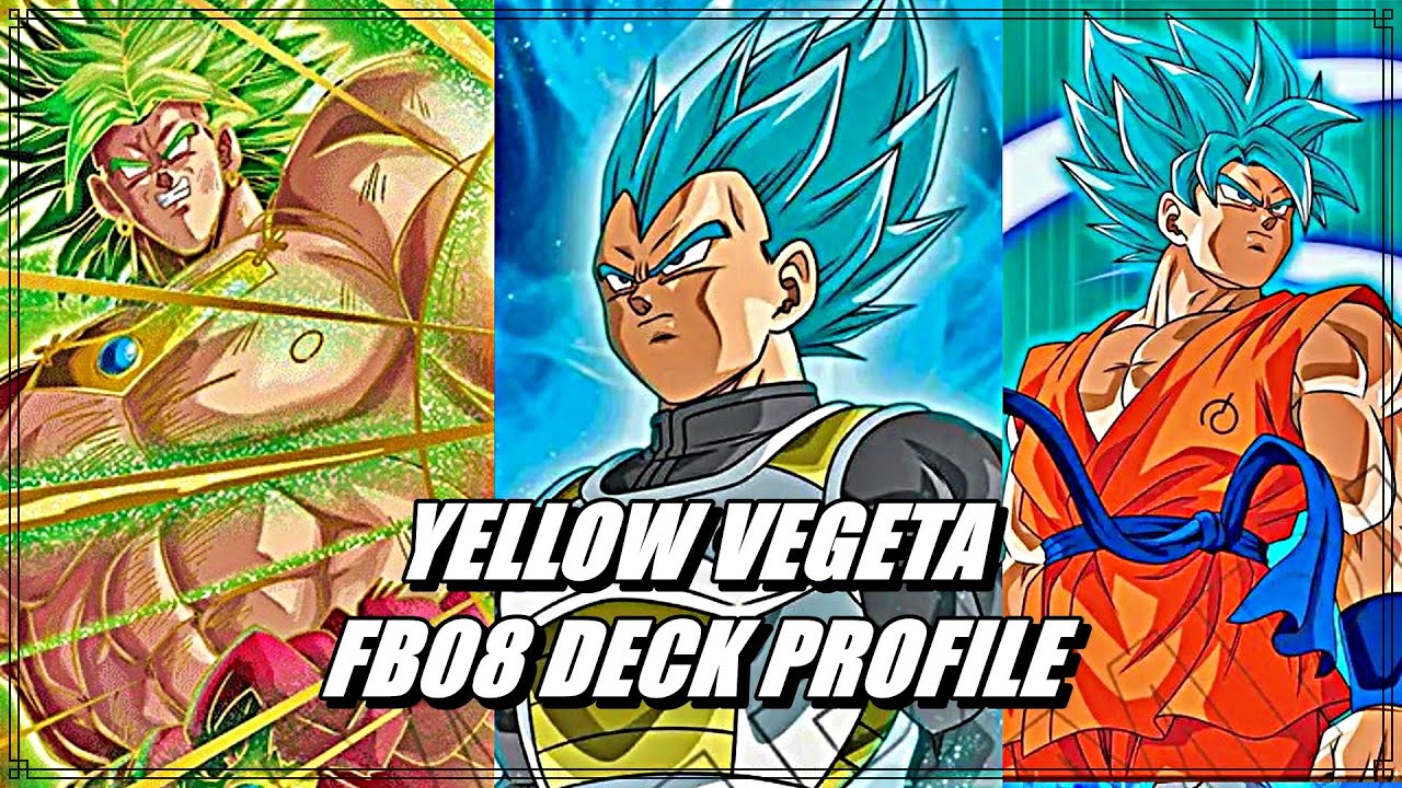 Профиль колоды Вегеты из Dragonball Super Fusion World 🟡FB08