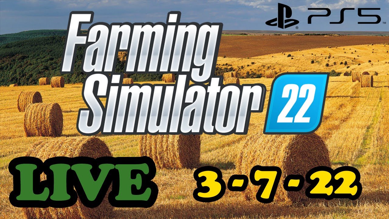 Starting a New Farm Career Mode FS22 with Realistic Beacons - Farming Simulator 22 Live PS5