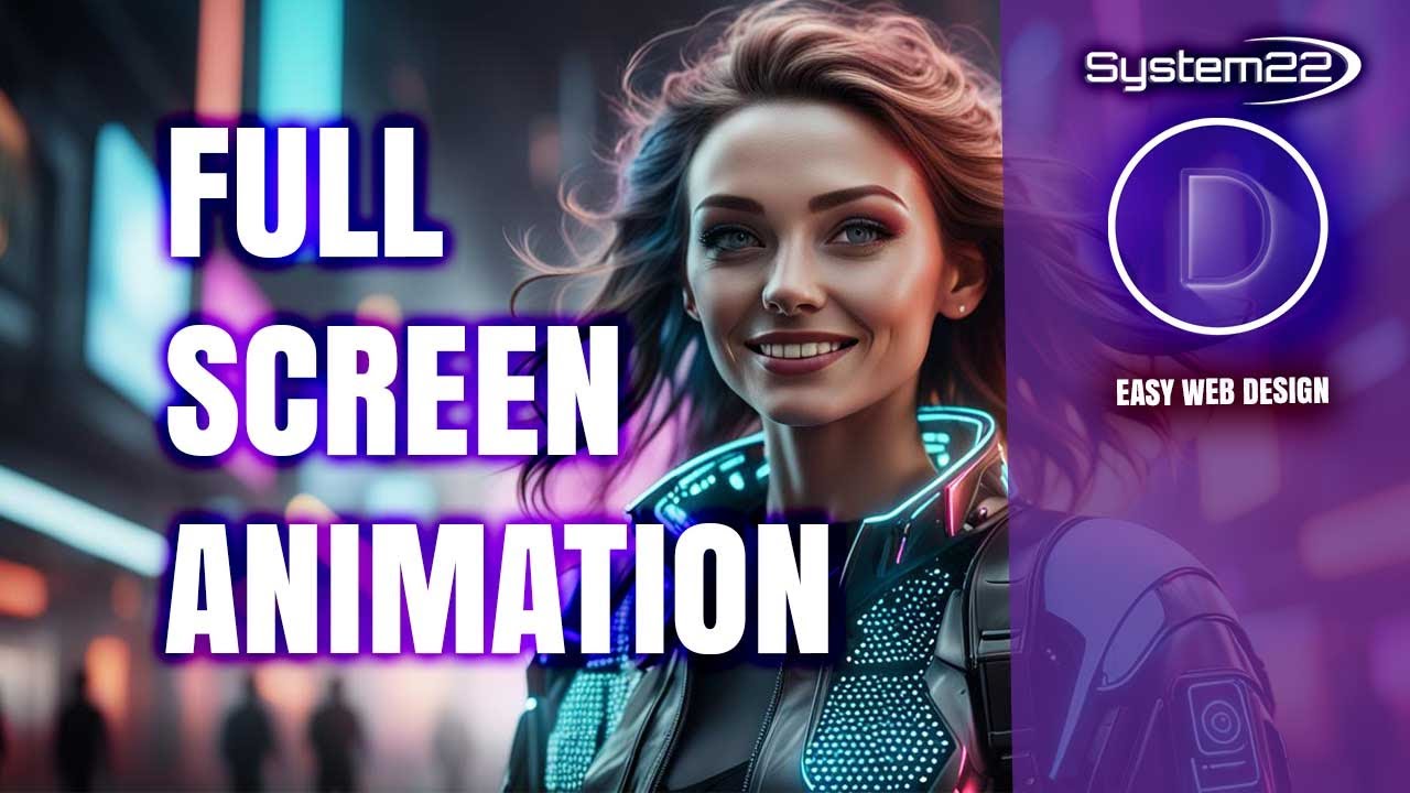 Полноэкранный слайдер темы Divi с анимированным фоновым изображением