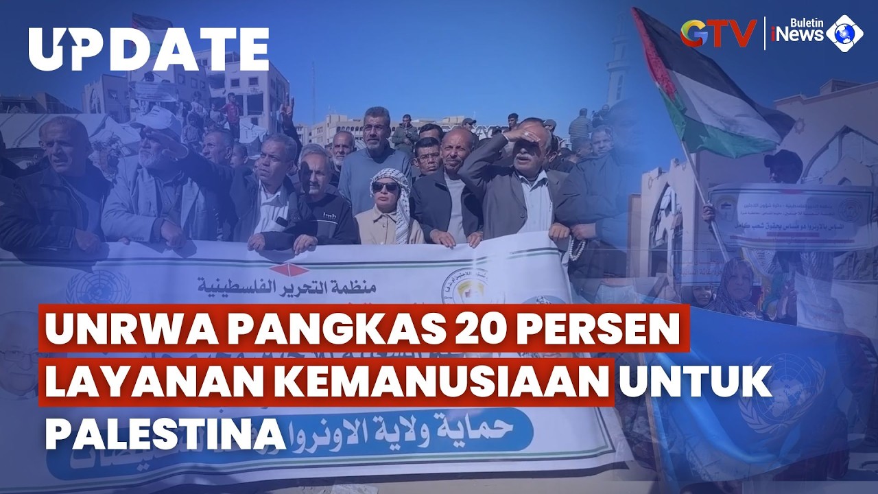 Krisis Dana, UNRWA Pangkas Layanan untuk Palestina hingga 20 Persen