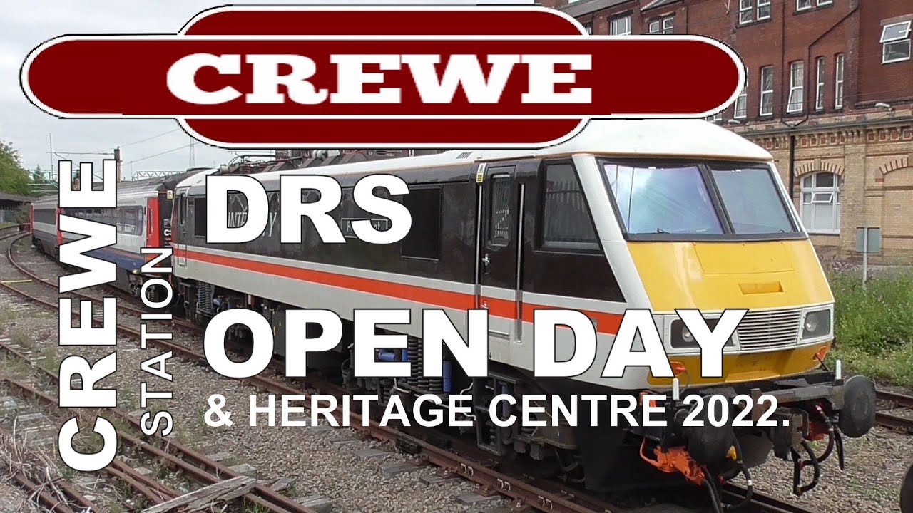 Crewe Railway DRS Open Day 2022 & Heritage Centre.