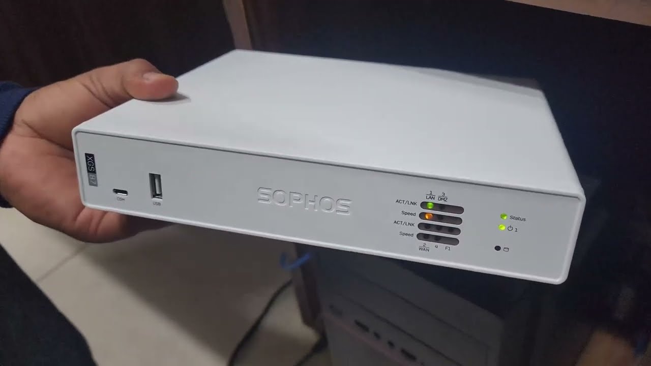 sophos firewall first boot 2024 (Hindi)