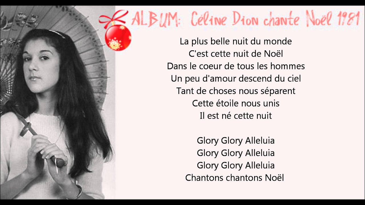 ♕ Glory Alleluia [Céline Dion] 1981