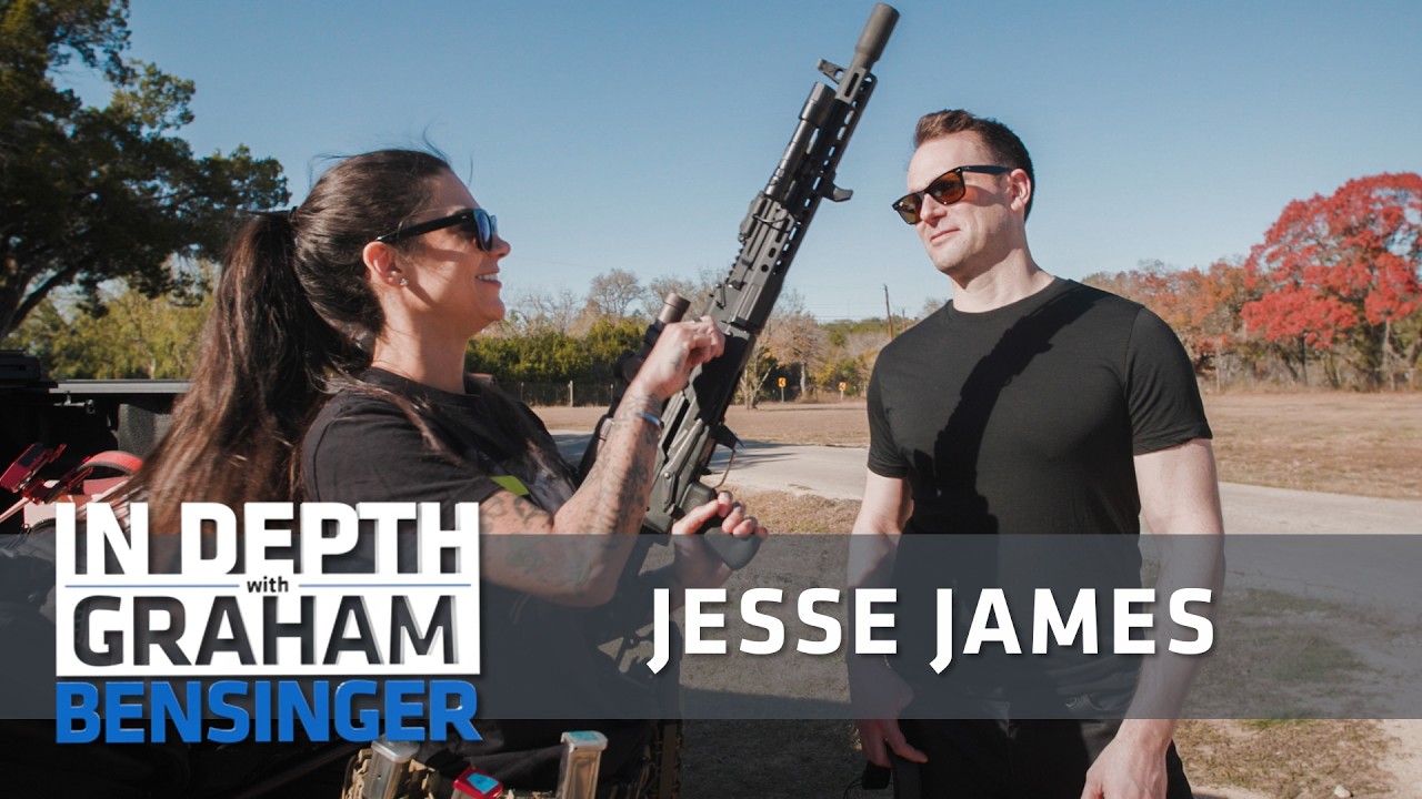 Jesse James&rsquo; wife Alaina flexes her pro shooting skills with SCAR, AK-47