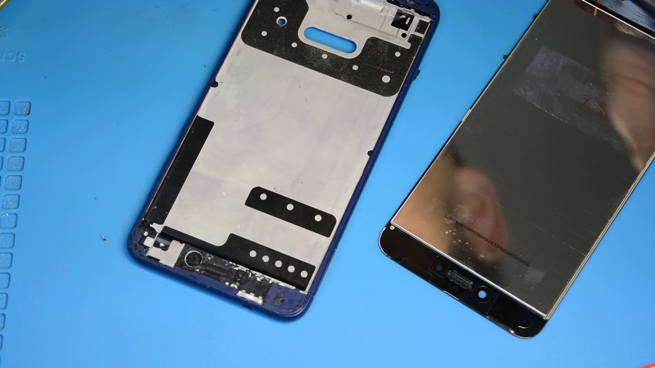 Ремонт HUAWEI P8 Lite PRA-LA1 замена дисплейного модуля. Меняем дисплей.