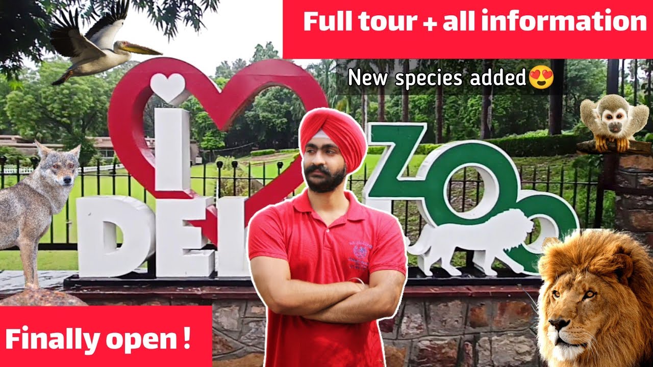 Delhi zoo open after lockdown | Full zoo tour with ticket prices, timings related all information