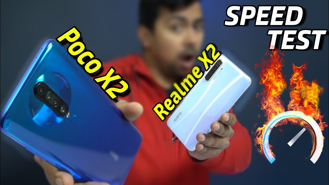 Poco X2 vs Realme X2 : Speed Test | Shocking Better 😯 ft. Redmi K30