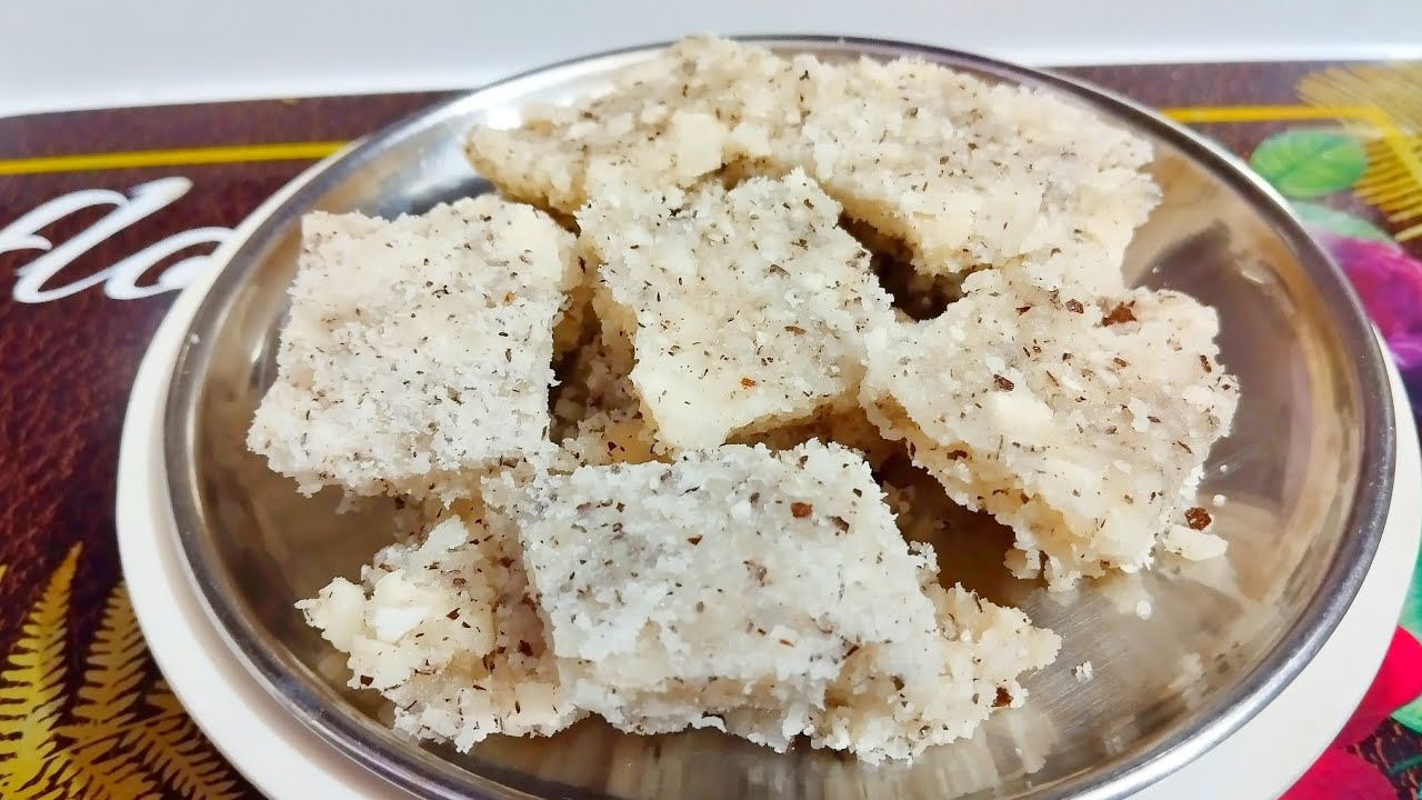 स्वादिष्ट सूखे नारियल की इंस्टेंट बर्फी | Nariyal Barfi Recipe |
